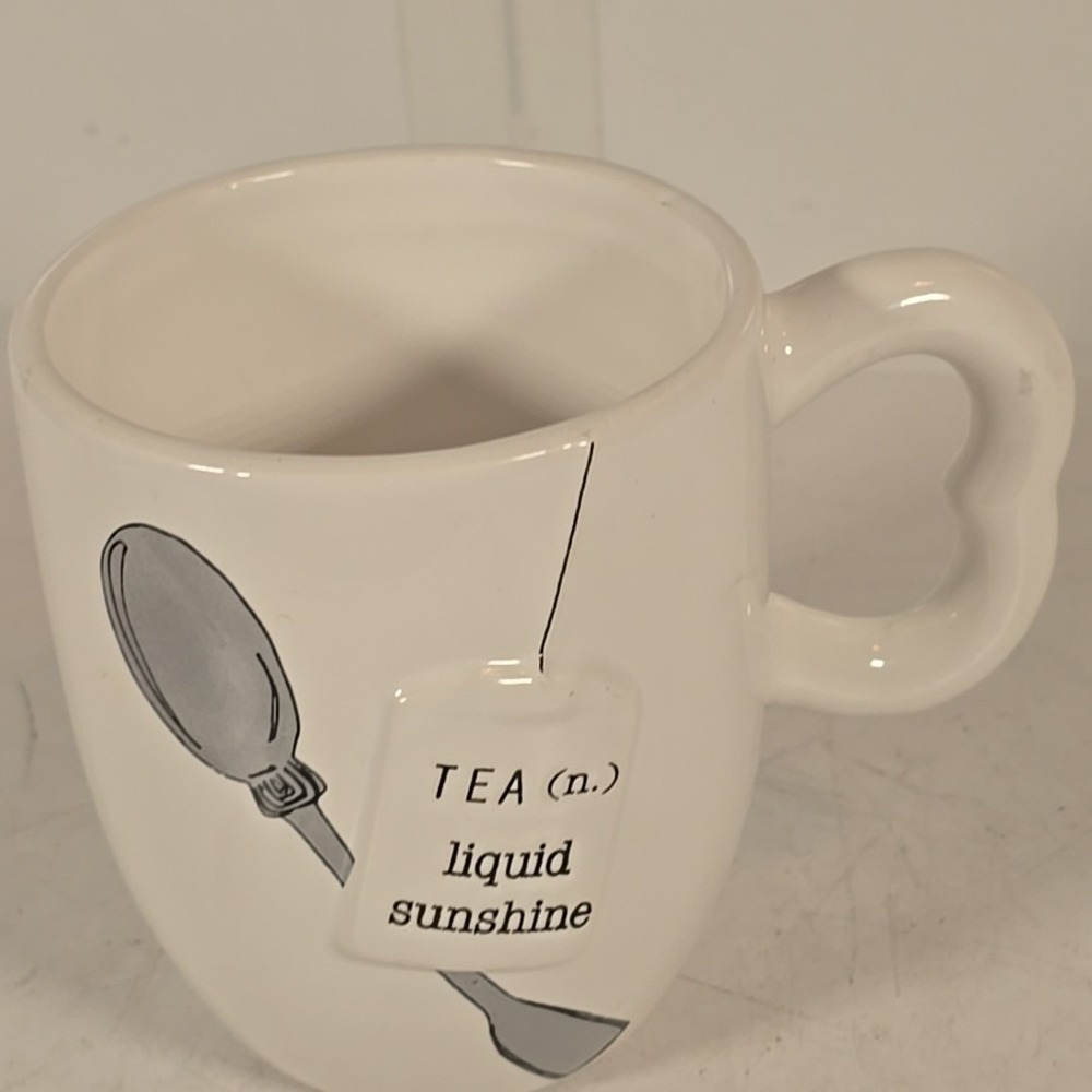Mud Pie "TEA Liquid‎ Sunshine" Tea Mug